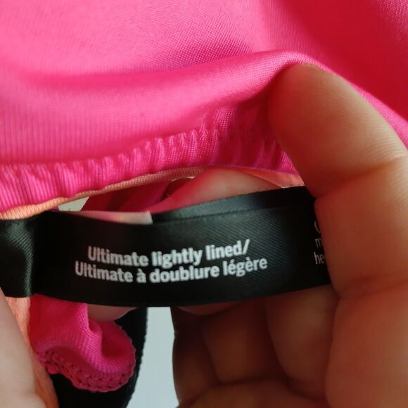 Victorias Secret PINK Sport Lightly Lined Wireless Sports Bra Size Small Pink - Picture 4 of 5